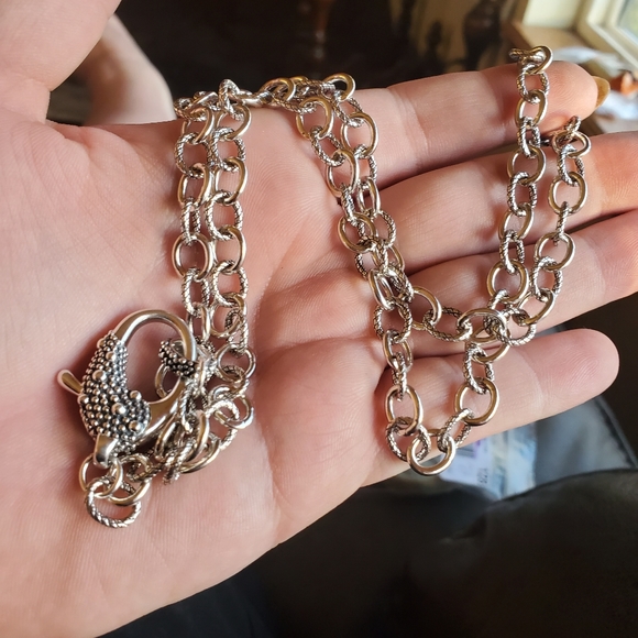 New. Michael Dawkins 24 inch sterling silver chain. Substantial 42 grams. Sold o - Picture 5 of 5